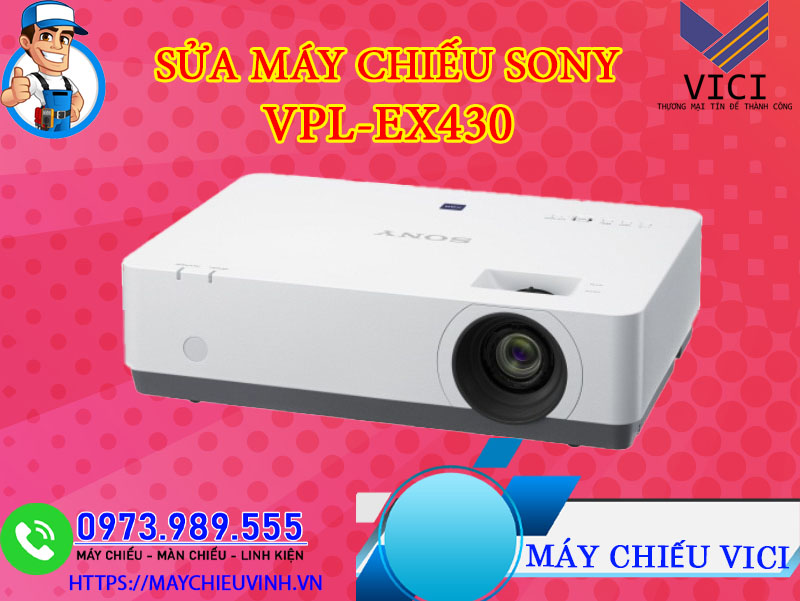 sửa máy chiếu sony vpl-ex430